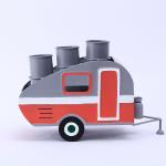 Metal Garden Ornaments ​Eco Friendly Vehicle Shaped Decorations for sale