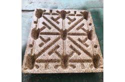 China 4 Way Entry Recycled Compression Molded Wood Pallet Machine supplier