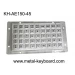 Anti Vandal Rear Panel Mount Keyboard Industrial , Kiosk Keyboard USB interface in 45 Keys for sale