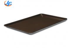 China RK Bakeware China Custom 600 X 400 Aluminium Baking Tray Sheet Cookie Pan supplier