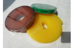China Scraper Yellow Roll 80A Screen Printing Squeegee PU Material 50*9 supplier