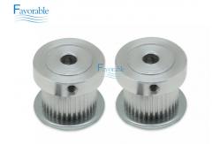 China 6.35mm Timing Pulley With Screws Inkjet Cutter Plotter Parts supplier