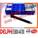 Diesel fuel common rail injector 28229873 33800-4A710 33800-4A700 for KIA HYUNDAI engine for sale