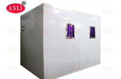 China Simulate UV Xenon Lamp Temperature Combined Accelerated Weathering Test Machine Walk In Room supplier