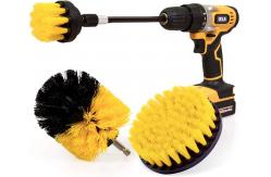 China Drill Brush Attachment Set Cleaning Kit Drill Brush with Extend Attachment supplier