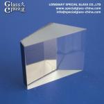 Custom UV Fused Silica Optical  Prism For Rainbow Generator Optical Interferometer for sale