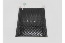 China Black Metallic Shipping Envelopes , 4 * 6 Inch Bubble Shipping Envelopes supplier