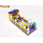 Small Size Commercial Inflatable Obstacles Course Climbing Wall