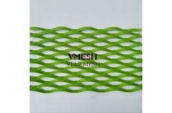 China Small Hole Expanded Steel Mesh Diamond Shape Building Facade Decorative supplier
