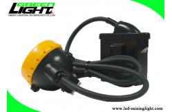 China 7.8Ah rechargeable high power led miner cap lamp Anti-cracked Minera lampara supplier