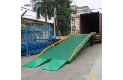 China 5-15tons Mobile Loading Dock Ramps Manual Temporary Dock Ramps supplier