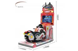 China 26'' LCD Screen Car Racing Game Machine Arcade Motorbike Simulator supplier
