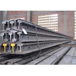 High Tensile Strength Train Track Steel , Base Dimension 79.37mm Railway Track Material for sale