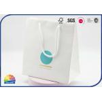 180gsm Biodegradable Printed Kraft Paper Shopping Bags With Handles for sale
