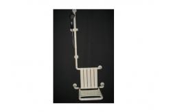 China Space Saving Handicap Shower Seat Wall Mount Waterproof Large Weight Capacity supplier