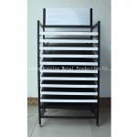 Width 484mm Length 620mm Metal Magazine Display Rack , Journal Display Rack Stand Alone for sale