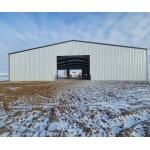 ASTM Standard Steel Structure Warehouse Customized With Painting / Galvanized Treatment for sale