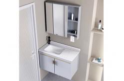 China New Design Single Sink Drawer Simple Modern Basin Bathroom Vanity Cabinets supplier