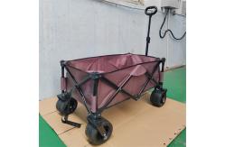 China Customizable Folding 4 Wheel Wagon All Direction Foldable Wagon Cart supplier