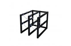 China NFP1 8 Tanks Gas Cylinder Rack Fabrication Gas Cylinder Transport Rack supplier
