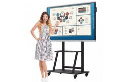 China 100 Inch Lcd Smart Interactive Touch Screen Whiteboard Less Than 300W supplier