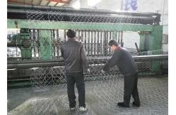 China 100*120mm Mesh W1.5m Pvc Coated Wire Boxes For Stones supplier