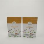 40g Cinnamon Stand Up k Food Packaging Bags Transparent Window PET/PE Material