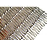 Architectural Aluminum Flat Wire Mesh For Exterior Building Metal Facade