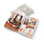 OEM ODM Catalog Brochure Printing Soft Cover Book Printing for sale