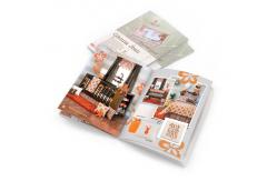 China Saddle Stitched Catalog Magazine Printing Customized Booklet Catalog Printing supplier