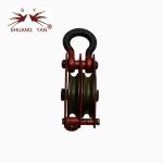 Closed Type Lifting Pulley Block Double Sheave Stainess Steel Material for sale