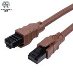 Flexible Soft Cat6a Cat6 Ethernet Patch Cable 24awg Antifreeze Engineering Level UTP Cable for sale