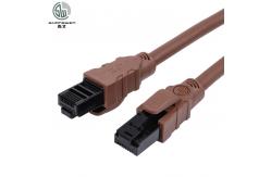 China Flexible Soft Cat6a Cat6 Ethernet Patch Cable 24awg Antifreeze Engineering Level UTP Cable supplier