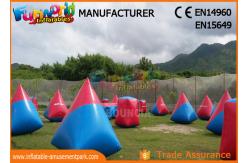 China Durable Inflatable Paintball Games / Air Up Bunkers Customized supplier