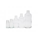 Empty Glass Dropper Bottles 30ml 50ml Transparent Dropper Bottles For Essential Oils for sale