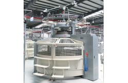 China High Stand Interlock Circular Knitting Machine , Double Jersey Knitting Machine supplier