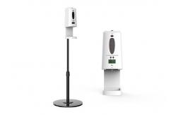 China LIEN001TM 1300ml Automatic Sanitizer Dispenser With Thermometer supplier