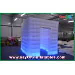 Advertising Booth Displays Oxford Cloth 2.5 X 2.5 X 2.5m Photo Booth Tent Inflatable Kiosk Shell Cube for sale