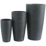 Frost Resistant Character Fiber Clay Planter Modern Design For Outdoor for sale