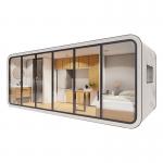 Steel Frame Apple Cabin House Customized Apple Office Pod For Modern Living for sale