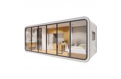 China Portable Custom Prefab House 40FT Movable Wind Proof With Steel Frame supplier