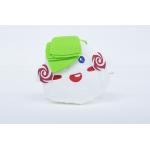 Skin Friendly Soft Plush Toys Green / White Color Smooth Feeling Elf Shape for sale