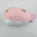 OEM ODM Micro Terry Globefish Handbell Toys Stuffed Sea Animal Toys Rattle