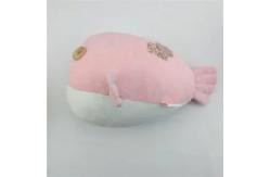 China OEM ODM Micro Terry Globefish Handbell Toys Stuffed Sea Animal Toys Rattle supplier