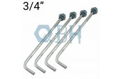 China F1554 90 Degree Anchor Bolt HD Steel Columns Carbon Steel Bolt supplier