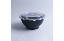 China Custom Printed Take Out Round Plastic Salad Bowl Disposable 750Ml 950 Ml supplier