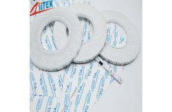 China Die Cutting Round Shape Thermal Adhesive Tape Double Sided White supplier