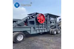 China Stone Mobile Crusher Plant Concrete Mobile Crushing Sand Making Machine supplier