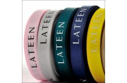 China Custom Logo Polyester Ribbon for Gift Wrapping and Bow Making supplier