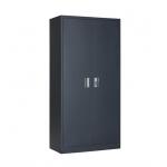 Bedroom Furniture Metal Wardrobe Closets For Clothes Electrostatic Spray Coated for sale